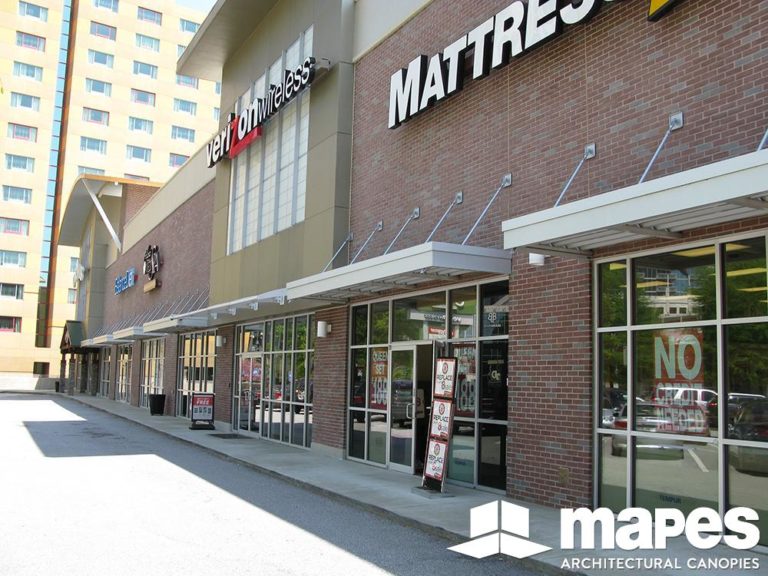 mapes, architectural canopies, architectural canopy, hanger rod canopy, hanger rod canopy, aluminum canopy systems, aluminum canopy, metal canopies, Lumishade