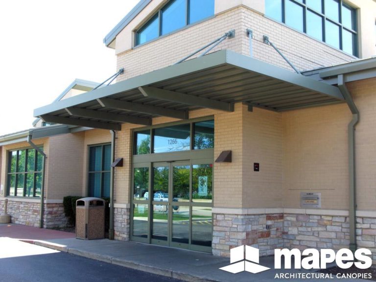 mapes, architectural canopies, architectural canopy, hanger rod canopy, hanger rod canopy, aluminum canopy systems, aluminum canopy, metal canopies, Super Lumideck Extruded