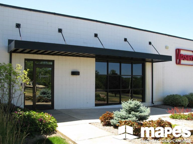 mapes, architectural canopies, architectural canopy, hanger rod canopy, hanger rod canopy, aluminum canopy systems, aluminum canopy, metal canopies, Super Lumideck Extruded