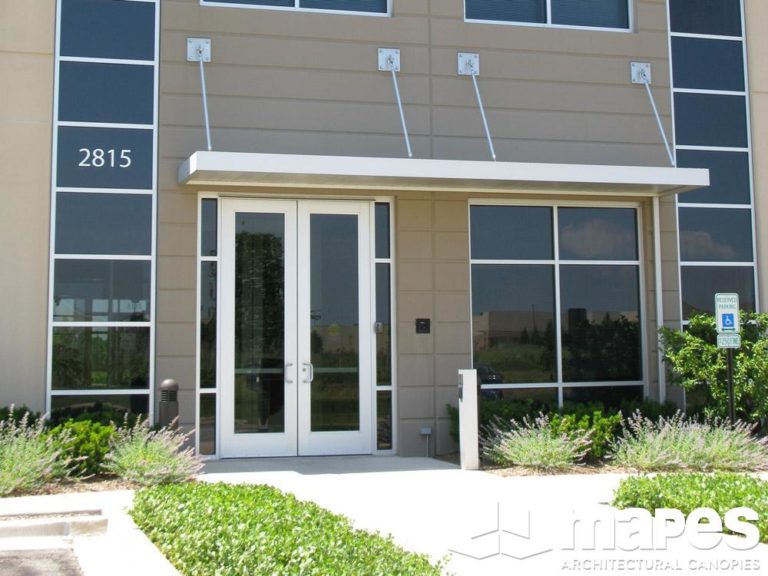 mapes, architectural canopies, architectural canopy, hanger rod canopy, hanger rod canopy, aluminum canopy systems, aluminum canopy, metal canopies, Super Lumideck Flat Soffit