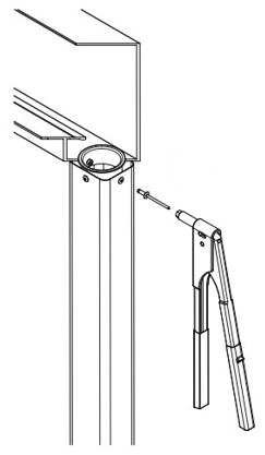 This drawing shows how a Mapes canopy drain system is installed. 
