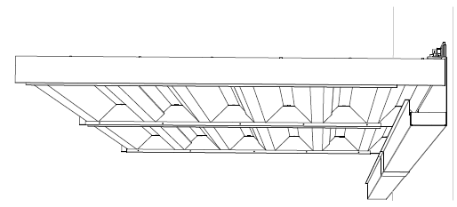 This drawing shows how a Mapes canopy drain system is installed. 