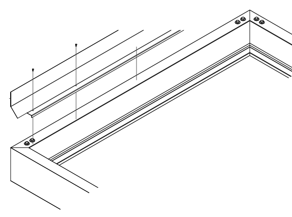 This drawing shows how a Mapes canopy drain system is installed. 