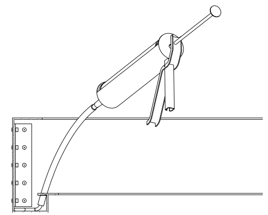 This drawing shows how a Mapes canopy drain system is installed. 